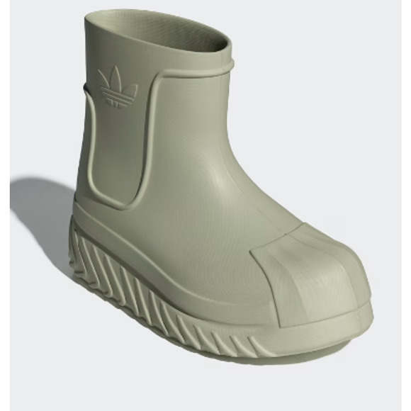 NWT Adidas Originals Adifom Superstar Rain Boots, Green, Women's SZ 8.5 - Picture 1 of 5
